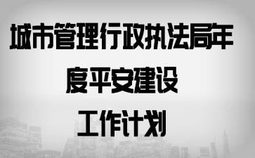 ���й�������ִ�������ƽ�����蹤���ƻ�