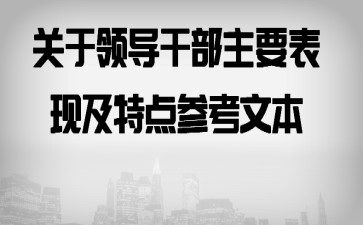 �����쵼�ɲ���Ҫ���ּ��ص�ο��ı�