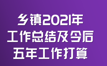 乡镇2021年工作总结及今后五年工作打算