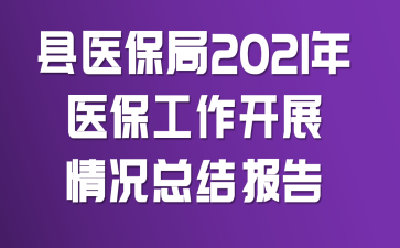 ��ҽ����2021��ҽ��������չ����ܽᱨ��