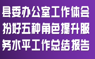��ί�칫�ҹ�����᣺������ֽ�ɫ ��������ˮƽ�����ܽᱨ��