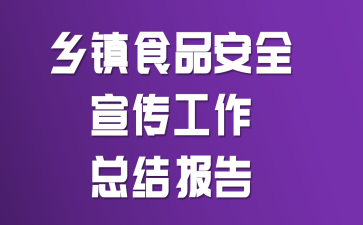 ����ʳƷ��ȫ���������ܽᱨ��