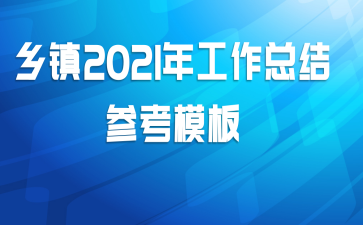 乡镇2021年工作总结参考模板